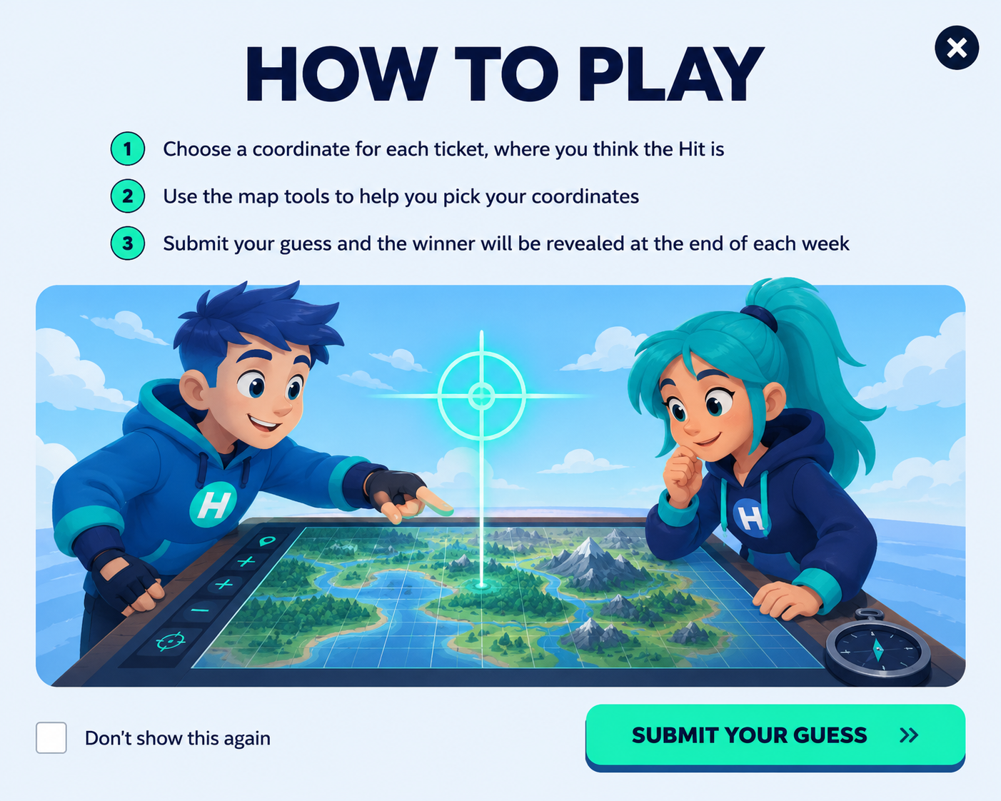 How to play HiddenHit